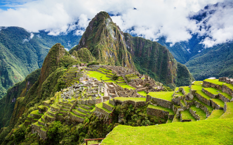 Machu Picchu, Peru in Südamerika