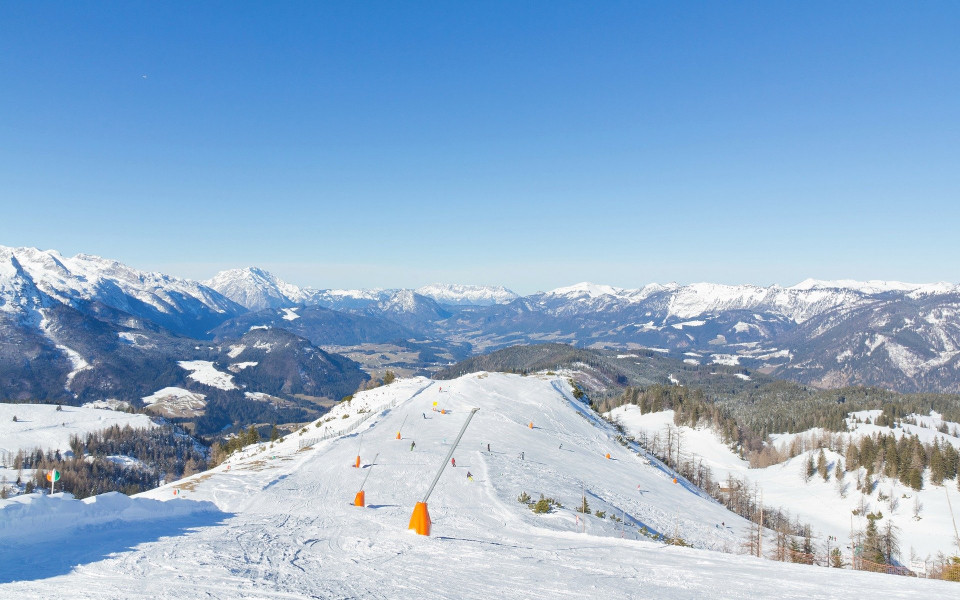 Skipiste in Oberösterreich